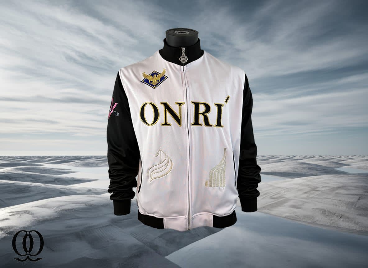ONRI OPULENCE Haute Couture Elevation Jacket - Obsidian Black