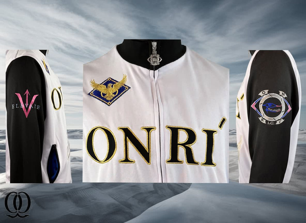 ONRI OPULENCE Haute Couture Elevation Jacket - Obsidian Black