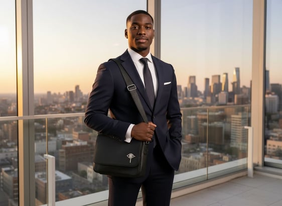 ONRÍ OPULENCE Elite Executive Leather Bag